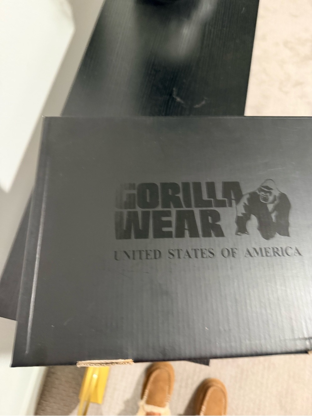 Gorilla Wear Men’s Athletic Shoes in Black & White